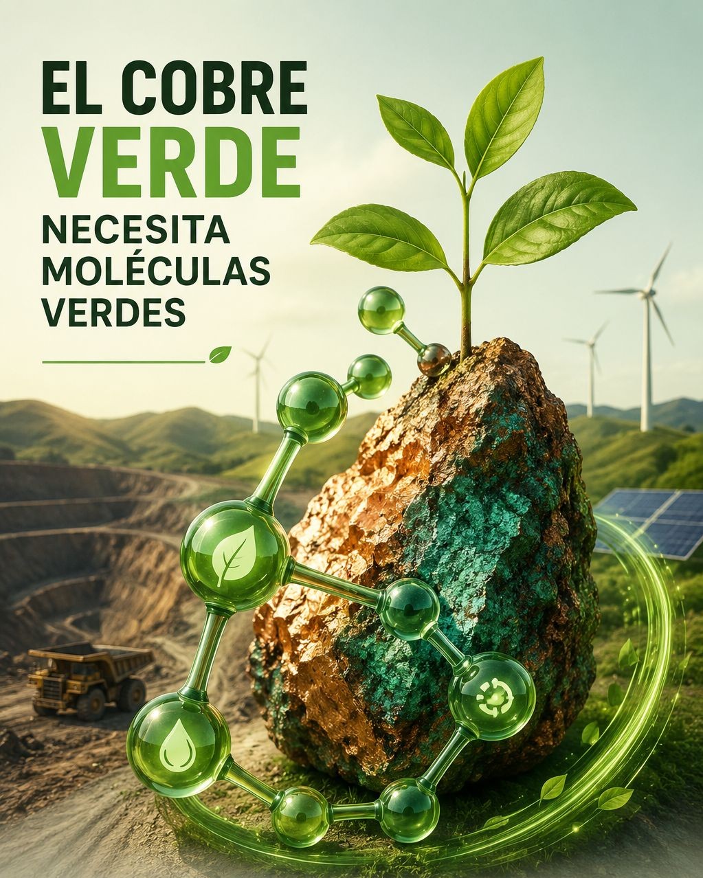 El cobre verde necesita moléculas verdes