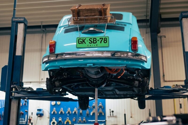Fiat 500 con motor eléctrico y nueva patente verde de autos eléctricos en Chile