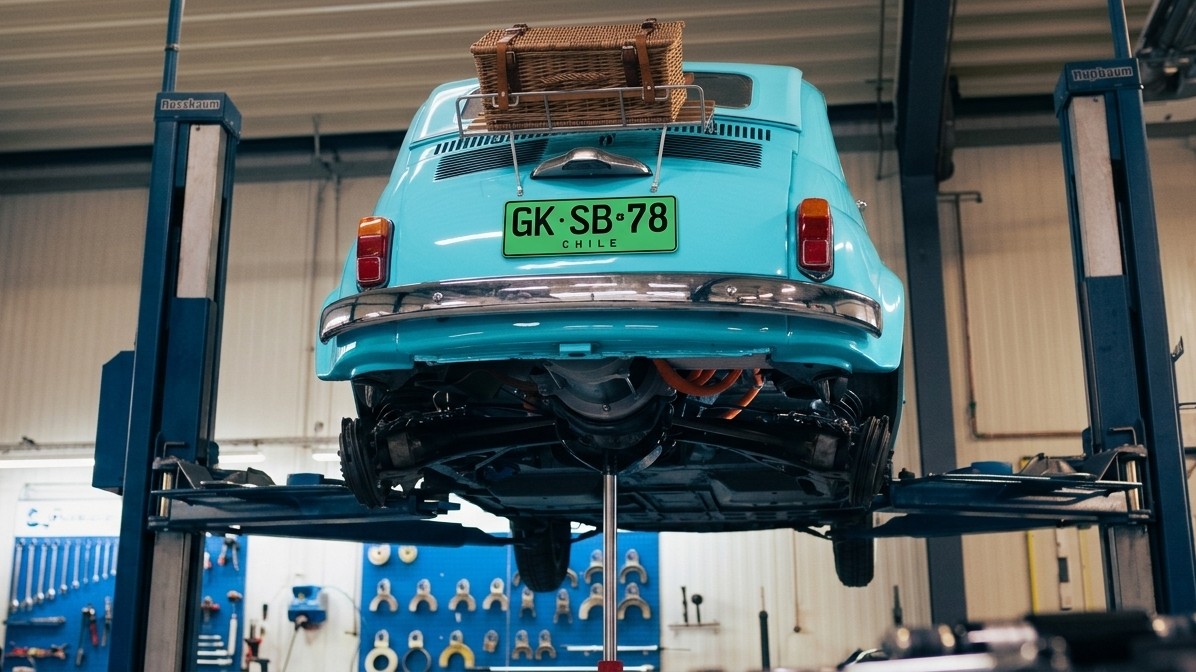Fiat 500 con motor eléctrico y nueva patente verde de autos eléctricos en Chile